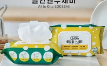 오늘 구매한 해피드림 올인원 수세미 총 360매  전용보관케이스 제품비교