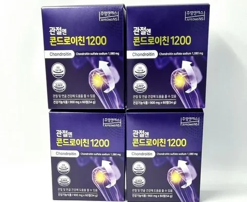 내돈내산 관절엔 콘드로이친 1200 12개월분 제품비교