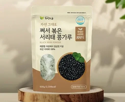 다들 좋대서.. 쪄서 볶은 서리태 콩가루 500g x 4봉 장단점 비교